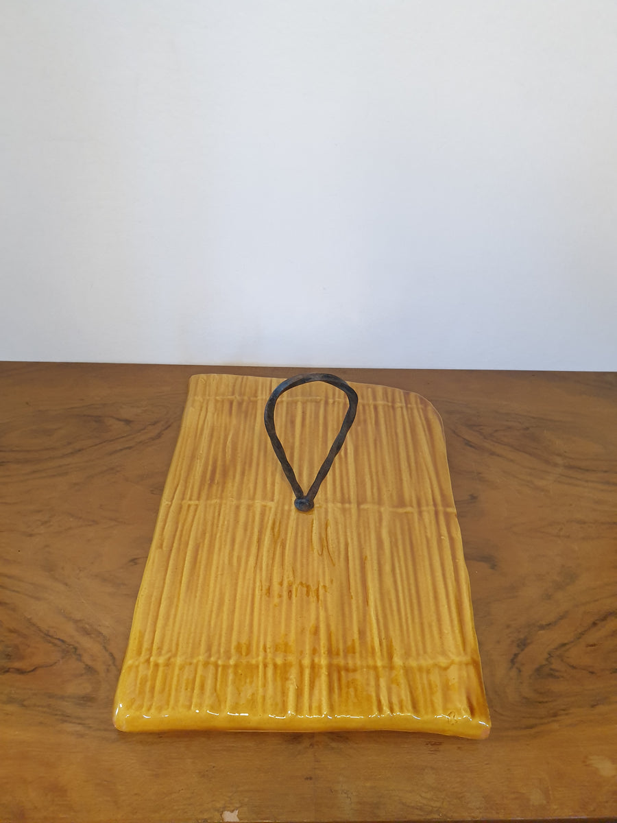Plateau fromage vintage d'occasion - Arts de la table