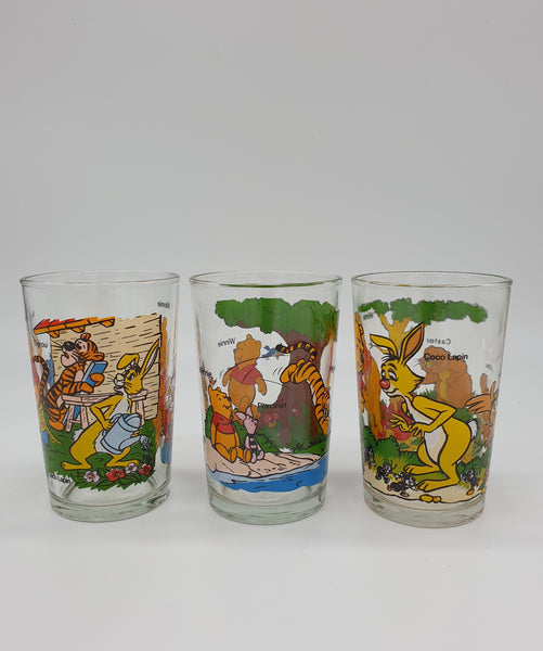 Lot de 6 verres Disney Winnie L’Ourson