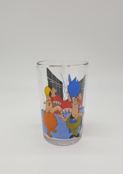 Lot de 5 verres dessins animés années 80