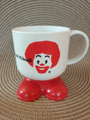 Tasse publicitaire Ronald Mac Donald années 80