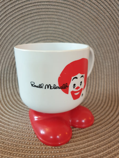 Tasse publicitaire Ronald Mac Donald années 80