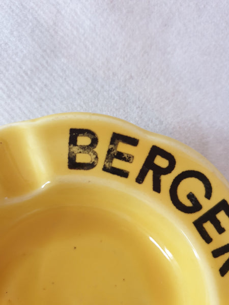 Cendrier de bistro ancien de la marque BERGER