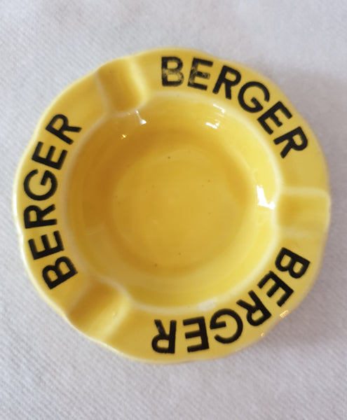 Cendrier de bistro ancien de la marque BERGER