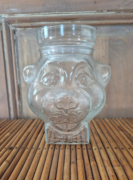 Bocal/Bonbonnière « tête d’ours »