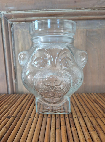 Bocal/Bonbonnière « tête d’ours »