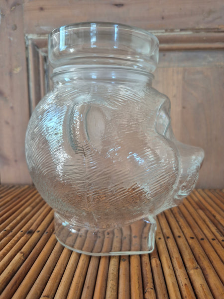 Bocal/Bonbonnière « tête d’ours »