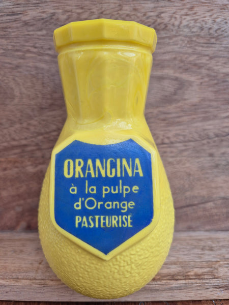 Pot à pailles publicitaire Orangina
