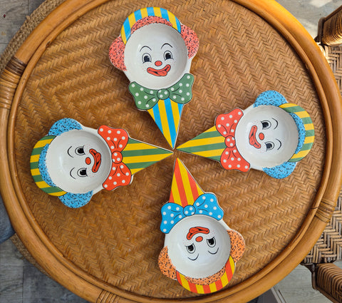 Coupelles à glace CLOWN en céramique
