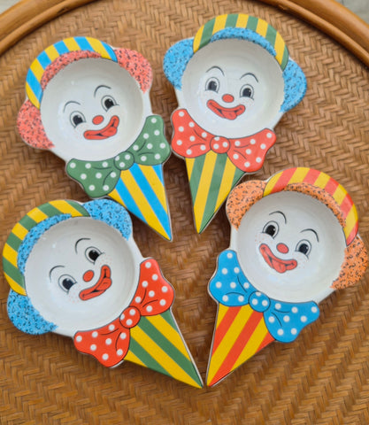 Coupelles à glace CLOWN en céramique