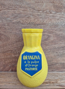 Pot à pailles publicitaire Orangina