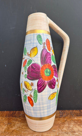 Joli vase belge années 50/60 signé Hubert Bequet Quaregnon
