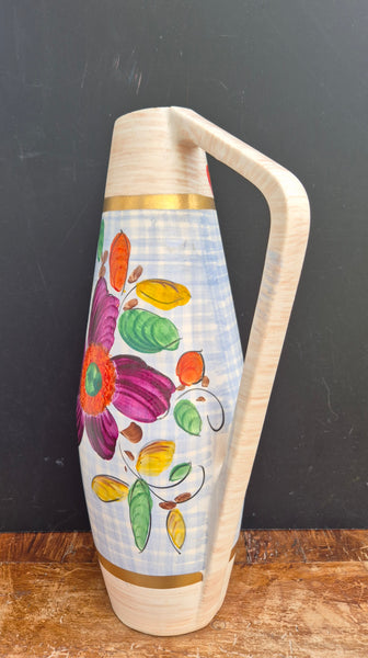 Joli vase belge années 50/60 signé Hubert Bequet Quaregnon