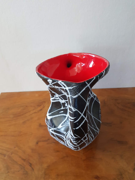Vase « Spaghettis » estampillé Vallauris années 50/60
