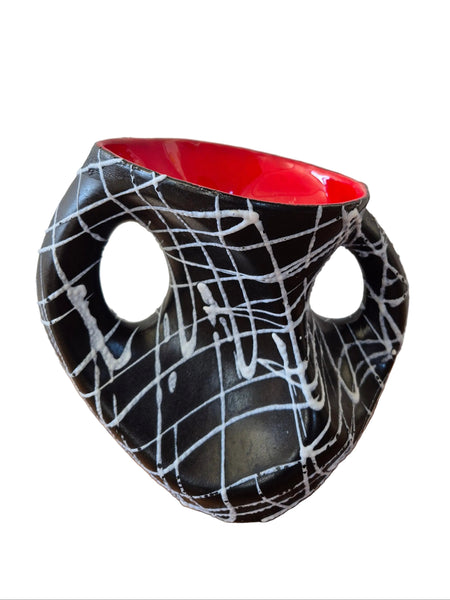 Vase « Spaghettis » estampillé Vallauris années 50/60