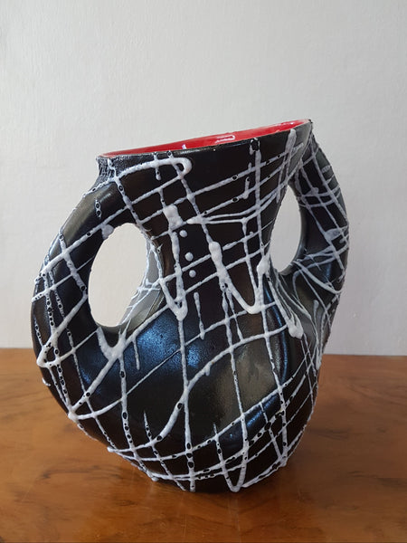 Vase « Spaghettis » estampillé Vallauris années 50/60