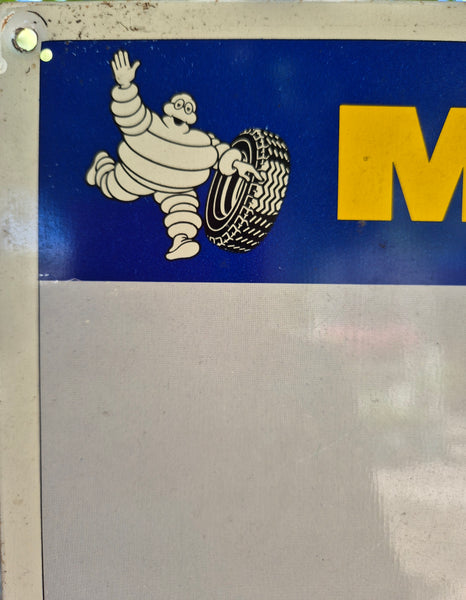 Authentique carte MICHELIN en tôle Edition 1970