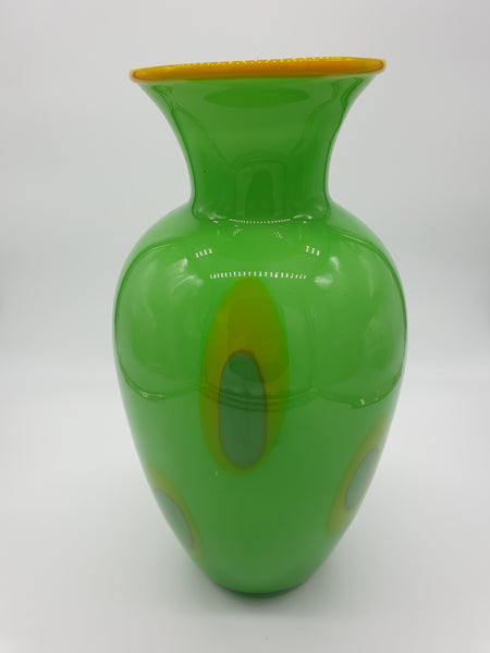 Grand vase en verre années 80/90