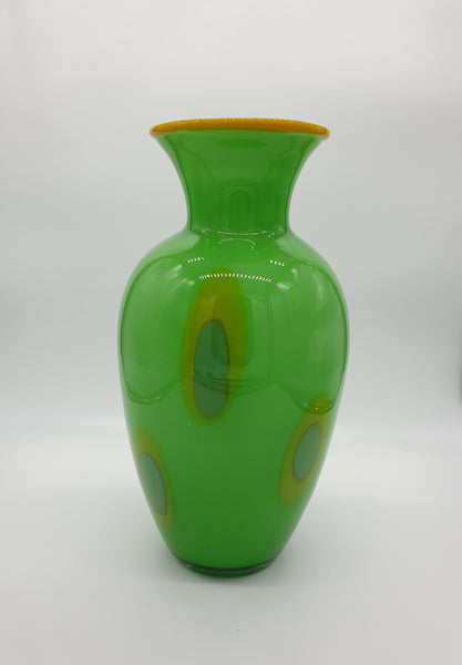 Grand vase en verre années 80/90