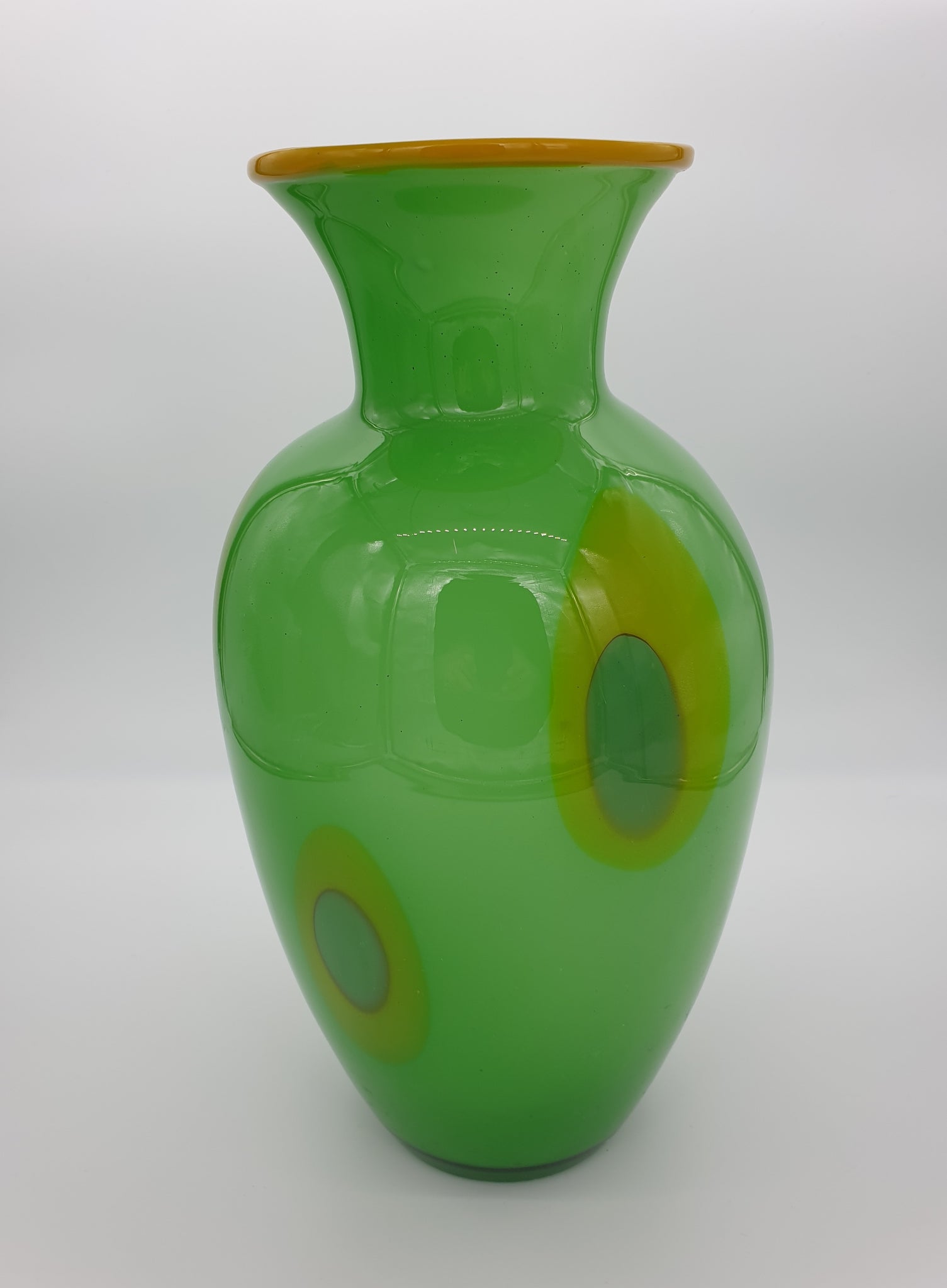 Grand vase en verre années 80/90