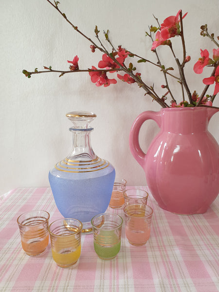 Service à liqueur années 60