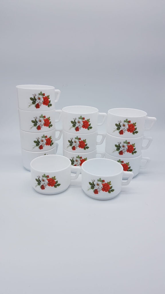 Ensemble De 12 Tasses À Café Expresso Turc, Grec, Arabe, Soucoupe En Ensemble De 12 Tasses À Café Expresso Turc, Grec, Arabe, Soucoupe En