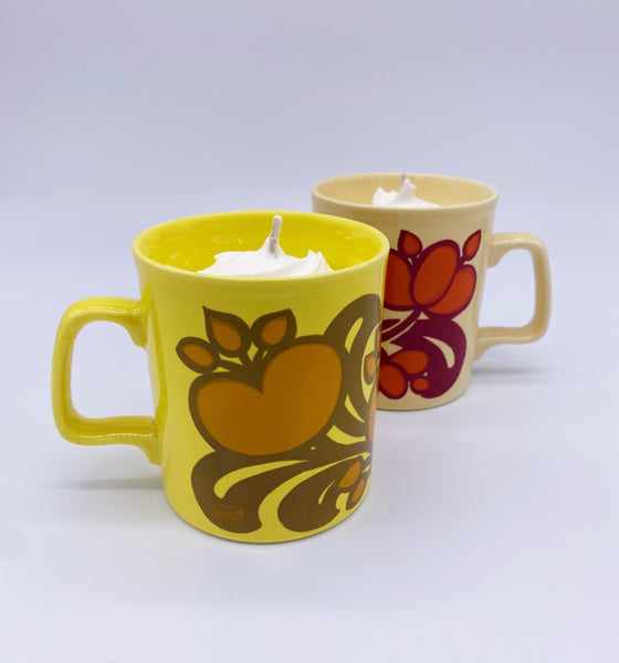 Bougie-mug kiln' Craft "BACK TO 70's"