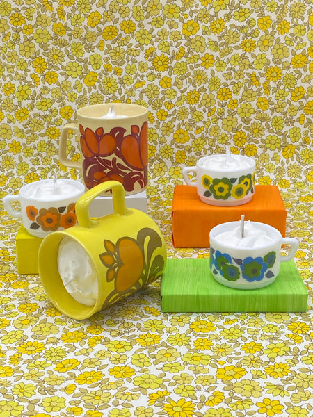 Bougie-mug kiln' Craft "BACK TO 70's"